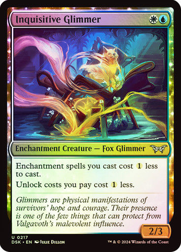 Inquisitive Glimmer (DSK) (217) / Foil