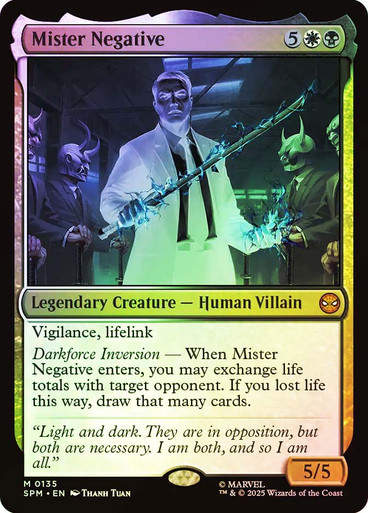 Mister Negative (SPM) (135) / Foil