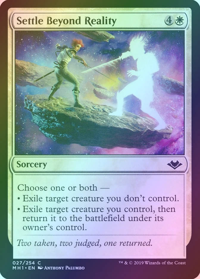 Settle Beyond Reality (MH1) (27) / Foil