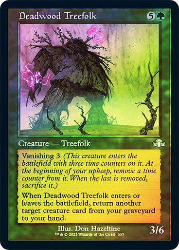 Deadwood Treefolk (DMR) / Showcase / Foil