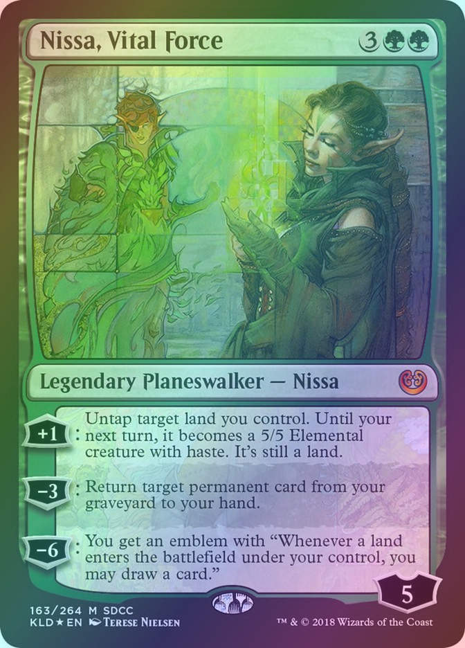 Nissa, Vital Force (PS18) (163) / Foil