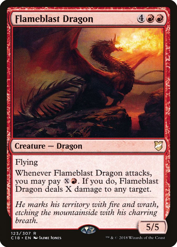 Flameblast Dragon (c18)