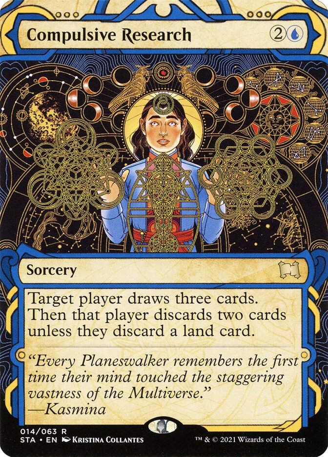Compulsive Research (STA) (14) / Borderless / Showcase