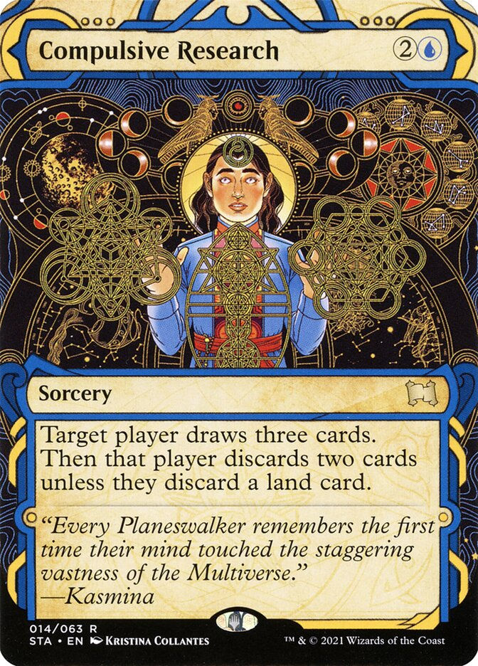 Compulsive Research (STA) (14) / Borderless / Showcase