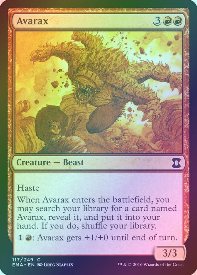 Avarax (EMA) (117) / Foil