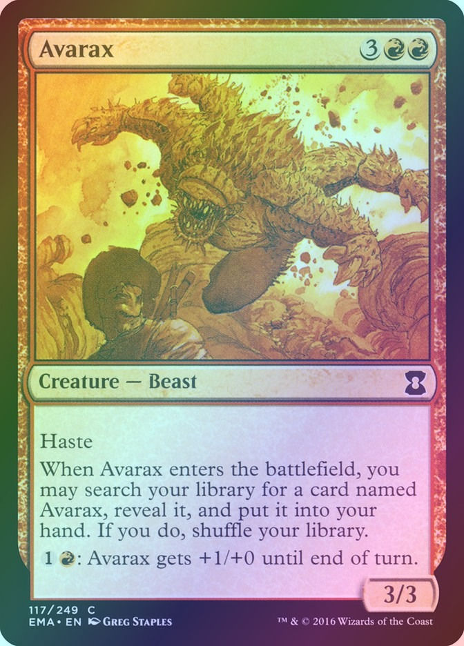 Avarax (EMA) (117) / Foil