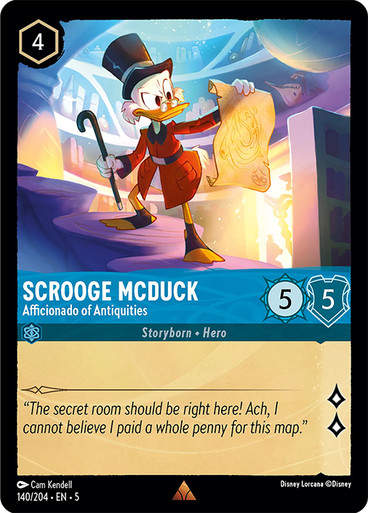 Scrooge McDuck - Afficionado of Antiquities (LOR_SHS)