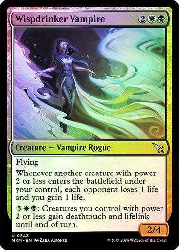 Wispdrinker Vampire (mkm) (243) / Foil