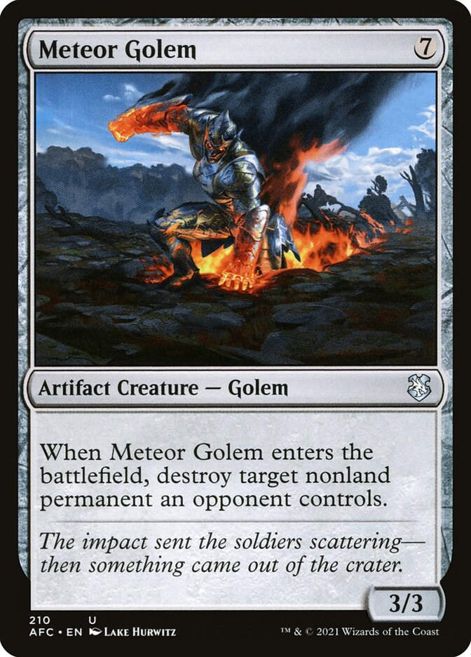 Meteor Golem (AFC) (210)