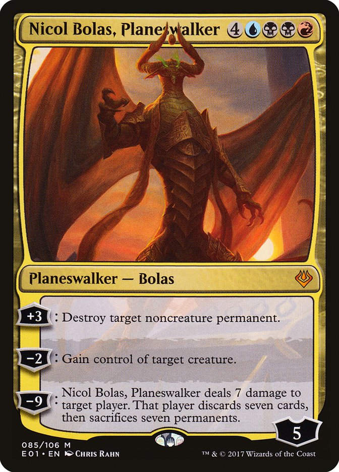 Nicol Bolas, Planeswalker (E01) (85)