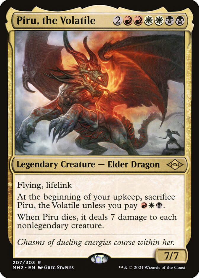 Piru, the Volatile (MH2) (207)
