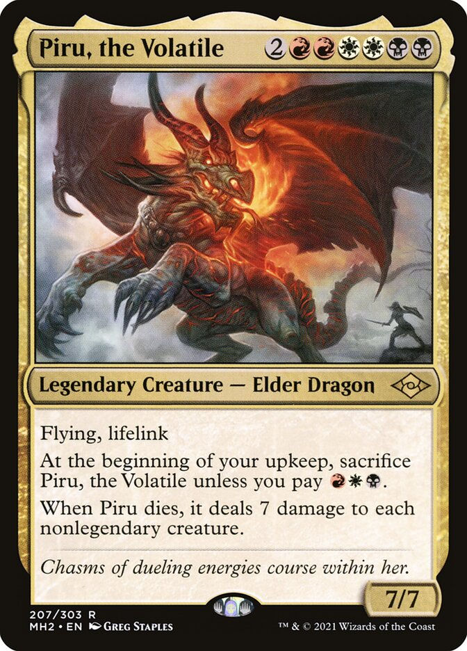 Piru, the Volatile (MH2) (207)