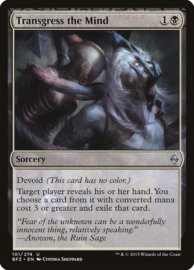 Transgress the Mind (BFZ) (101)