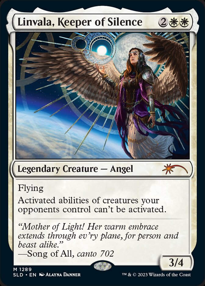 Linvala, Keeper of Silence (SLD) (1289)