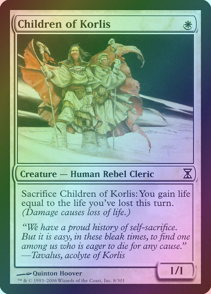 Children of Korlis (TSP) (8) / Foil