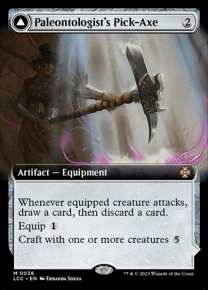 Paleontologist's Pick-Axe // Dinosaur Headdress (LCC) (36) / Extended Art