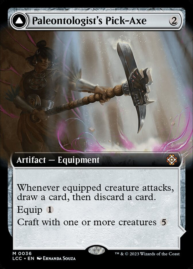 Paleontologist's Pick-Axe // Dinosaur Headdress (LCC) (36) / Extended Art — cara 1 de 2