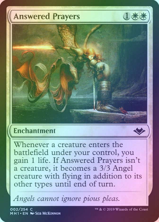 Answered Prayers (MH1) (2) / Foil