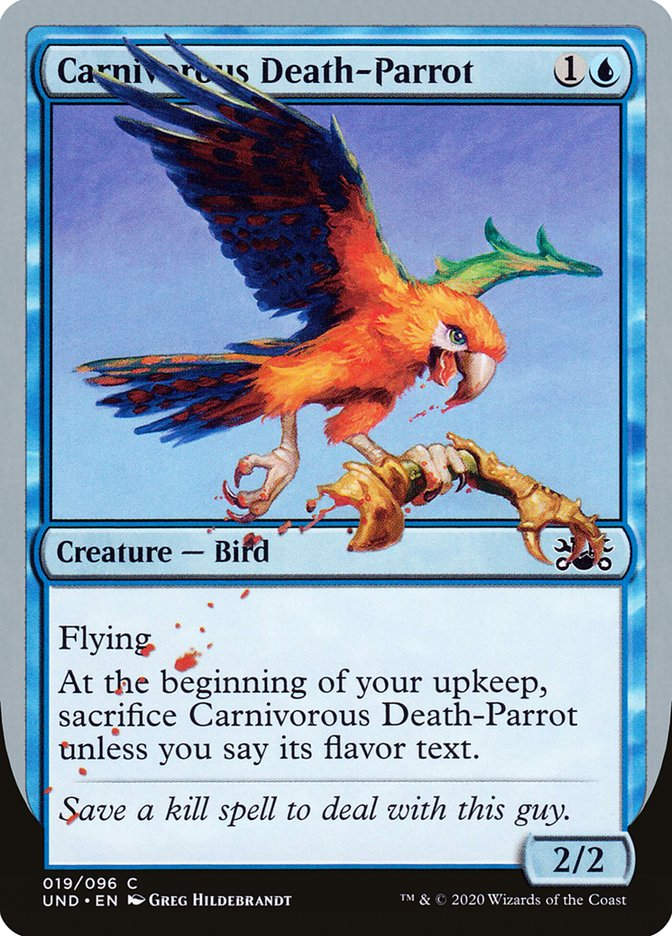 Carnivorous Death-Parrot (UND) (19)