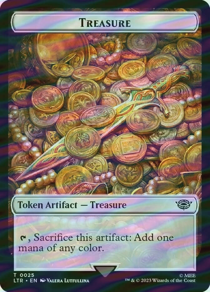 Treasure // Food (TLTR) (25 // 24) / Surge Foil