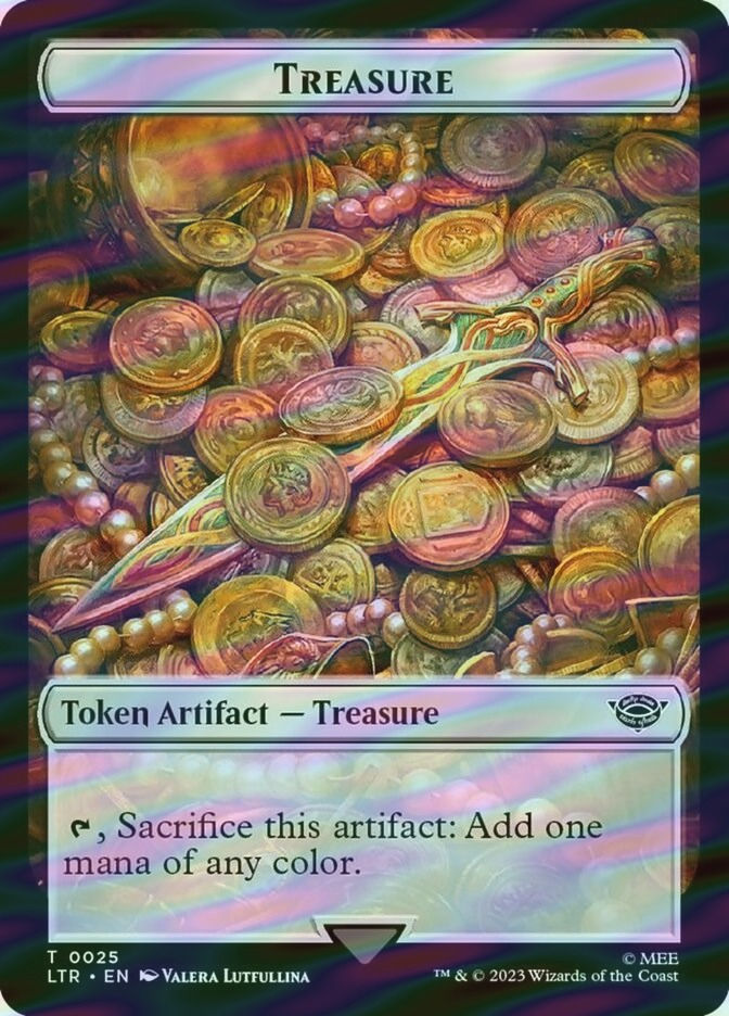 Treasure // Food (TLTR) (25 // 24) / Surge Foil — cara 1 de 2