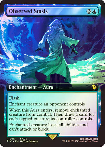 Observed Stasis (FIC) (113) / Extended Art / Foil
