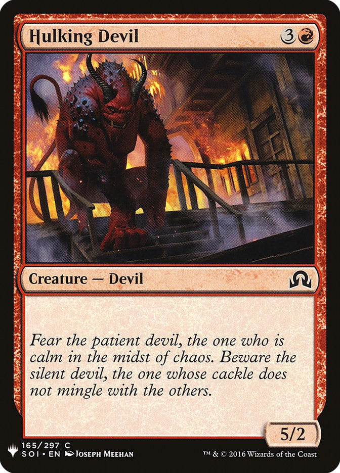 Hulking Devil (MYS)