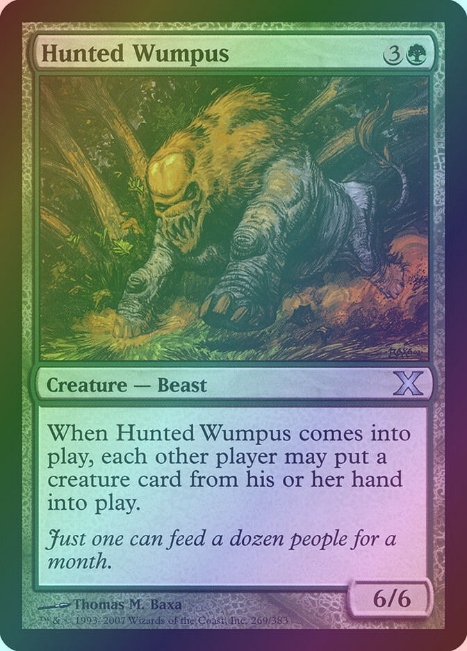 Hunted Wumpus (10E) (269) / Foil