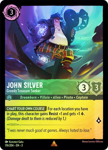 John Silver - Greedy Treasure Seeker (LOR_ITI) / Foil