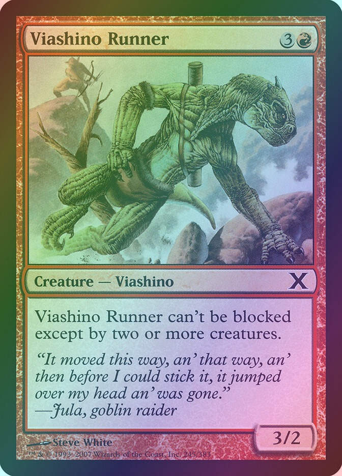 Viashino Runner (10E) (245) / Foil
