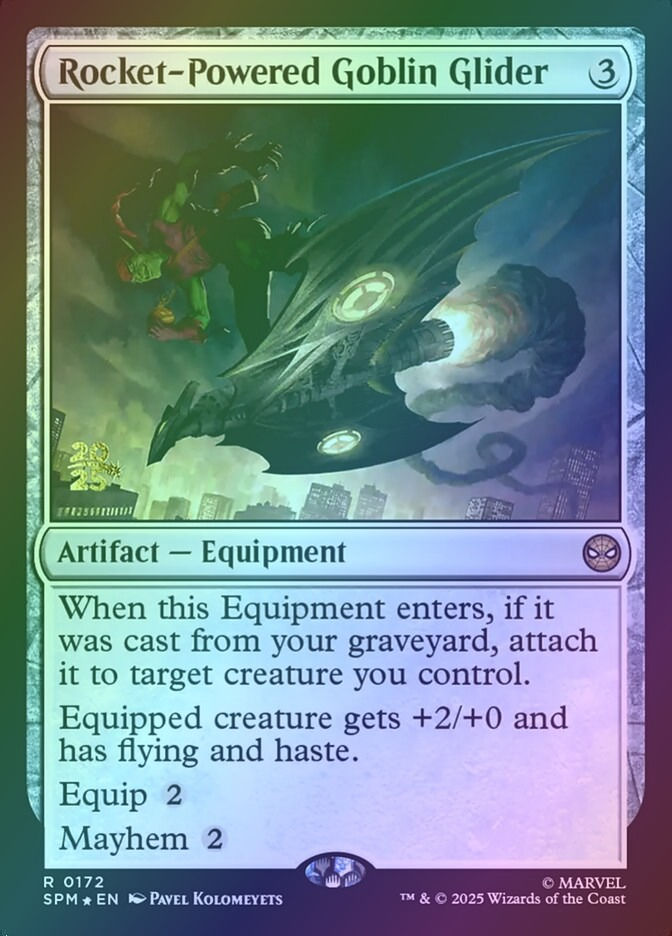 Rocket-Powered Goblin Glider (PSPM) (172s) / Foil