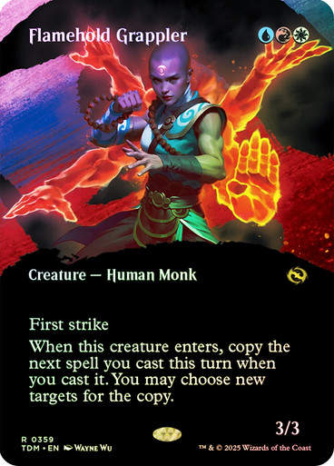 Flamehold Grappler (TDM) (359) / Foil / Showcase BL