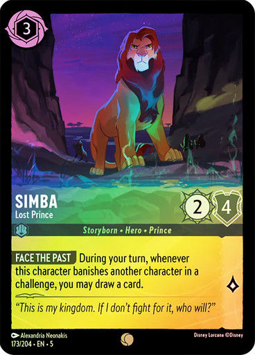 Simba - Lost Prince (LOR_SHS) / Foil