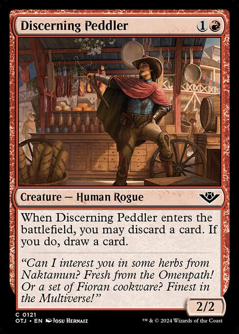 Discerning Peddler (otj) (121)