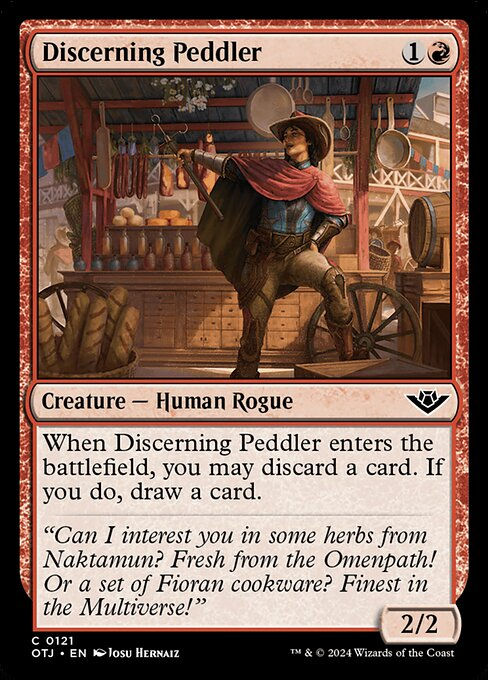 Discerning Peddler (otj) (121)