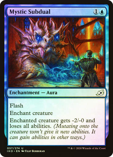 Mystic Subdual (IKO) (57) / Foil