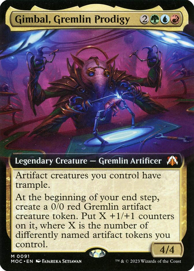 Gimbal, Gremlin Prodigy (MOC) (91) / Extended Art