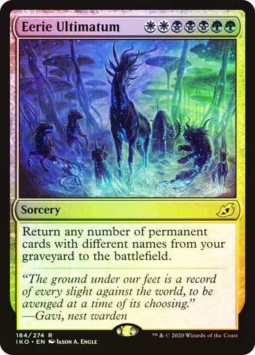 Eerie Ultimatum (IKO) (184) / Foil