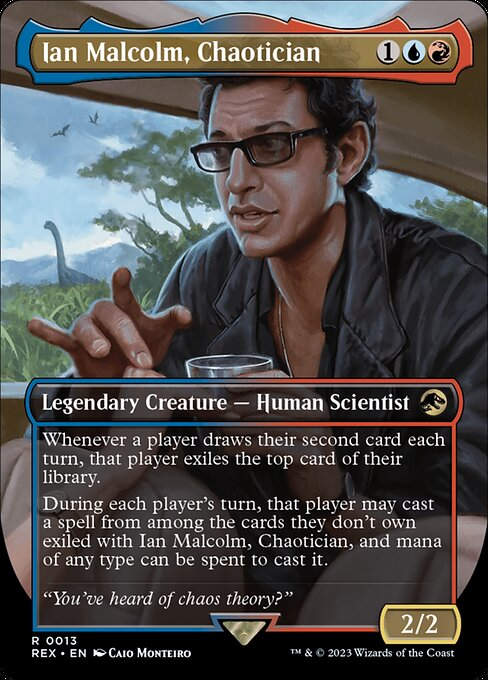 Ian Malcolm, Chaotician (rex)