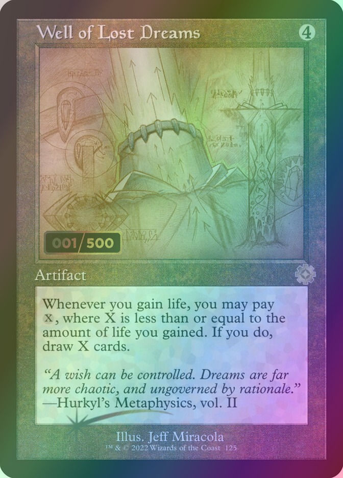 Well of Lost Dreams (BRR) (125z) / Serialized