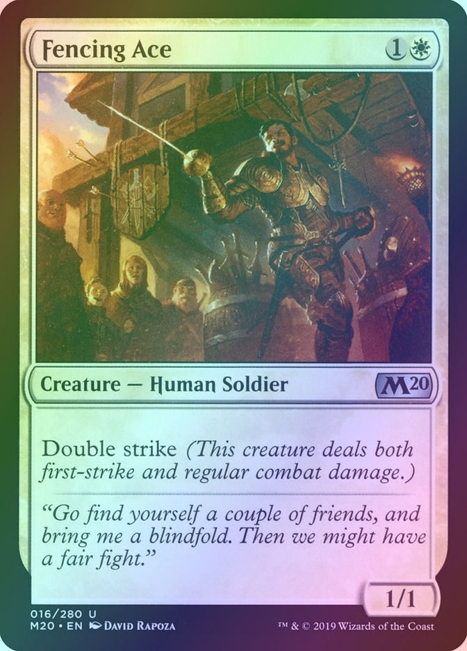 Fencing Ace (M20) (16) / Foil