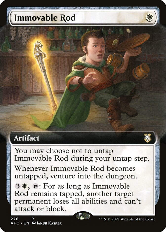 Immovable Rod (AFC) (276) / Extended Art