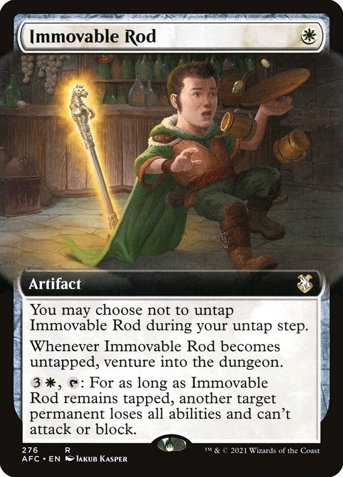 Immovable Rod (AFC) (276) / Extended Art