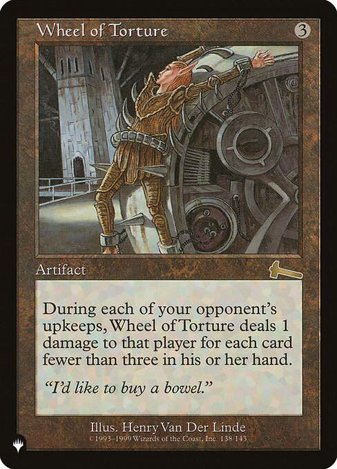 Wheel of Torture (PLST) (ULG-138)