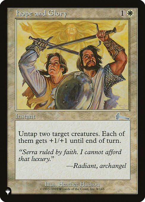 Hope and Glory (PLST) (ULG-9)