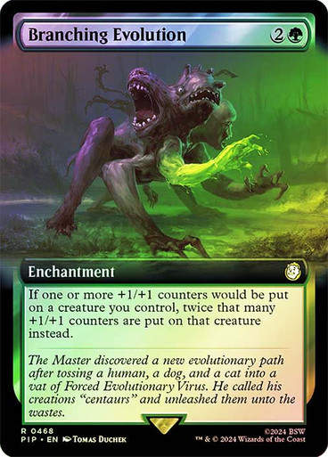 Branching Evolution (pip) (468) / Extended Art Foil