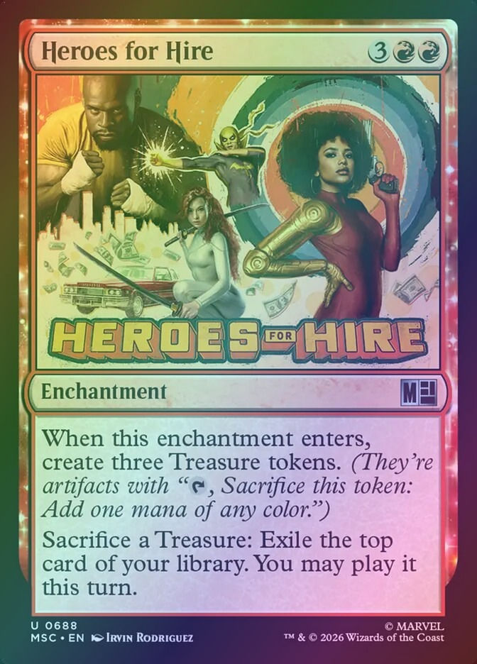 Heroes for Hire (MSC) (688) / Foil