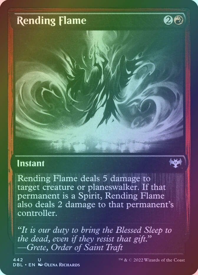 Rending Flame (DBL) (442) / Foil
