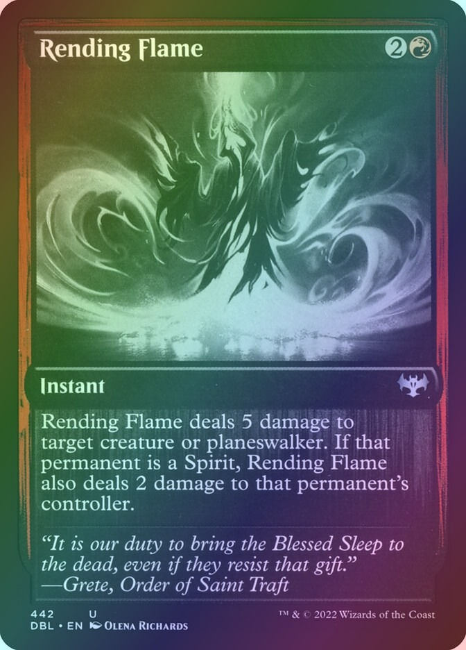 Rending Flame (DBL) (442) / Foil