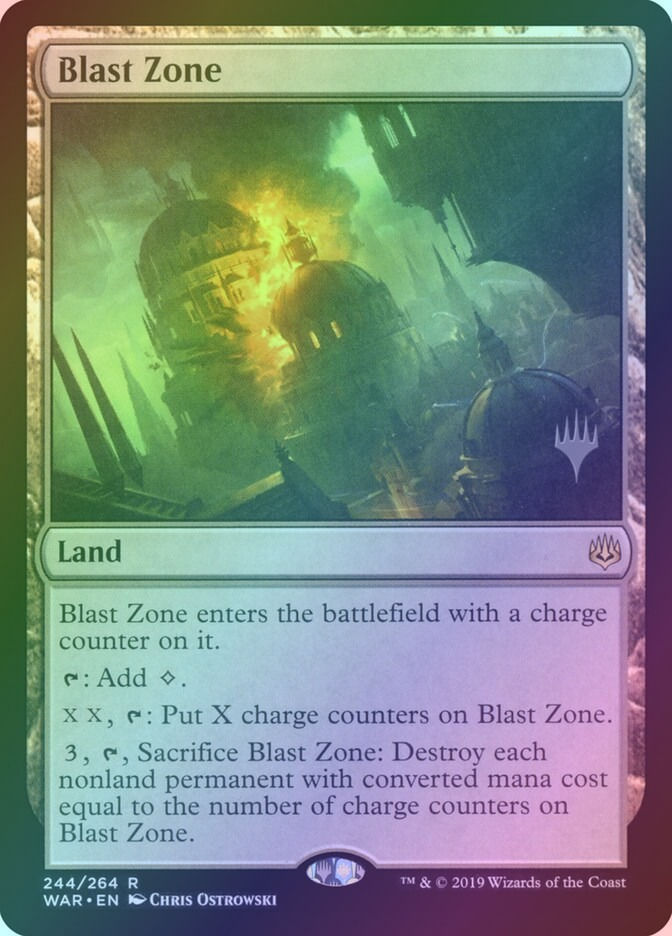 Blast Zone (PWAR) (244p) / Foil